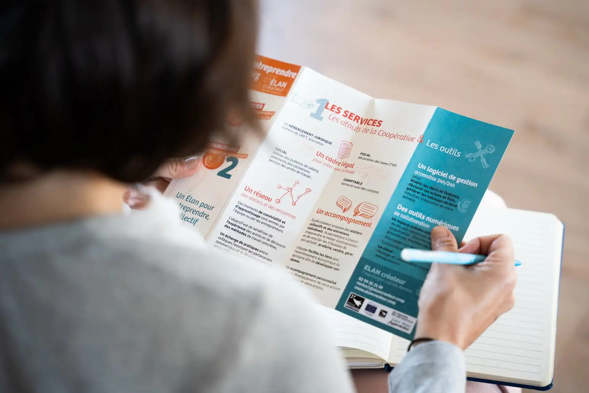 L’équipe et les entrepreneures d’Élan créateur réunies
